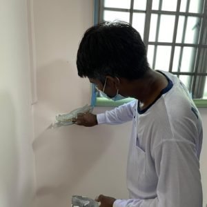 Wall Repairing before Painting