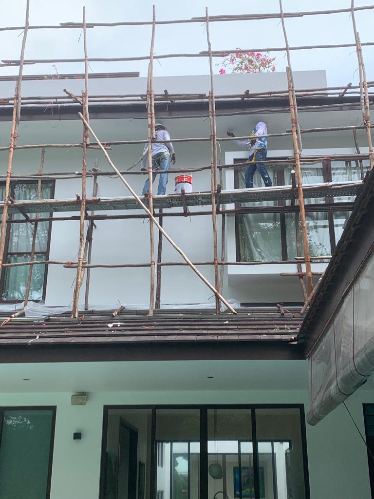 Exterior House Painting Work- Meptech Painting Company in SG