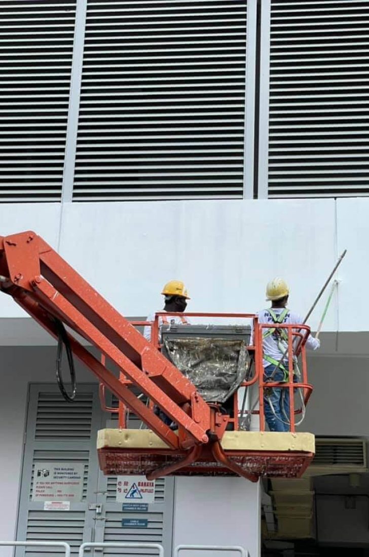 Commercial Exterior painting Services Singapore